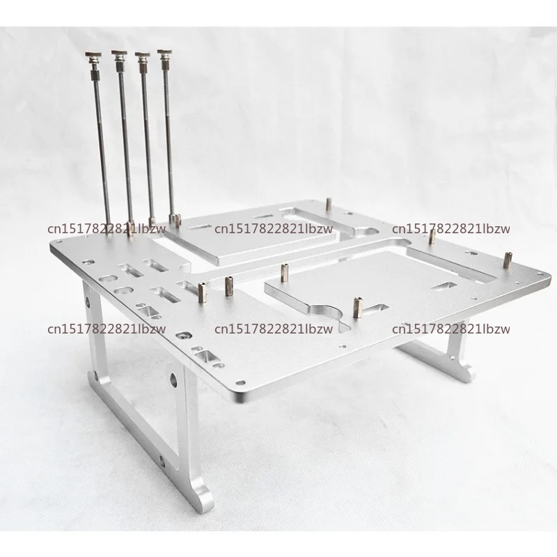 هيكل كمبيوتر مفتوح من الألومني - مراجعة Aluminum Open Frame Test Bench Water Cooling وسعره